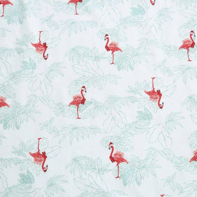 Tommy Bahama Flamingo Santa 200TC 4pc. Sheet Set