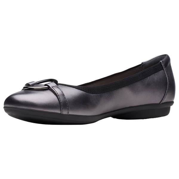Womens Clarks&#174; Gracelin Wind Metallic Comfort Ballet Flats