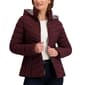 Plus Size Nautica Stretch Puffer Jacket with Faux Fur Lined Hood - image 2