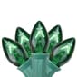 Northlight Seasonal 25 Transparent Green C7 Christmas Lights - image 1