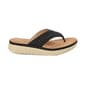 Womens Easy Street Sonny Black Thong Sandals - image 2