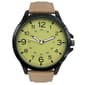 Mens Tan Easy Read Dial Quartz  Watch - MWPU06BV - image 1