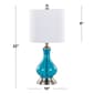 LumiSource Jasmine 22in. Glass Table Lamp - image 6
