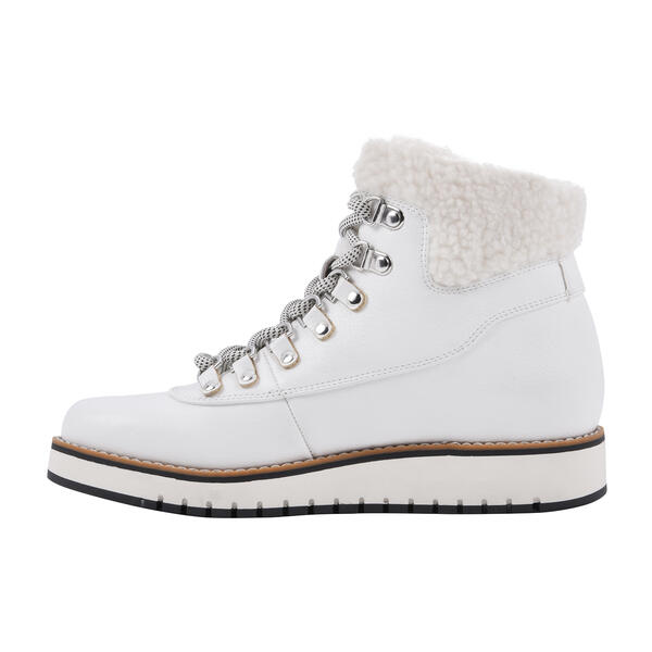 Womens White Mountain Cozy Faux Leather Ankle Boots