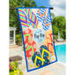 Evergreen Flip Flop Life Garden Flag - image 1