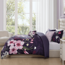 Bebejan Morning Glory 5pc. Reversible Comforter Set