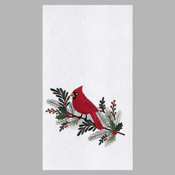 Cardinal Holly Kitchen Towel - image 