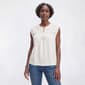 Womens Angels Forever Young Delilah Sleeveless Lace Eyelet Blouse - image 1