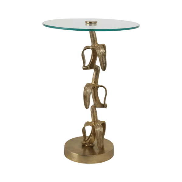 Sagebrook Home 22in. Boho Glam Bananas Accent Table