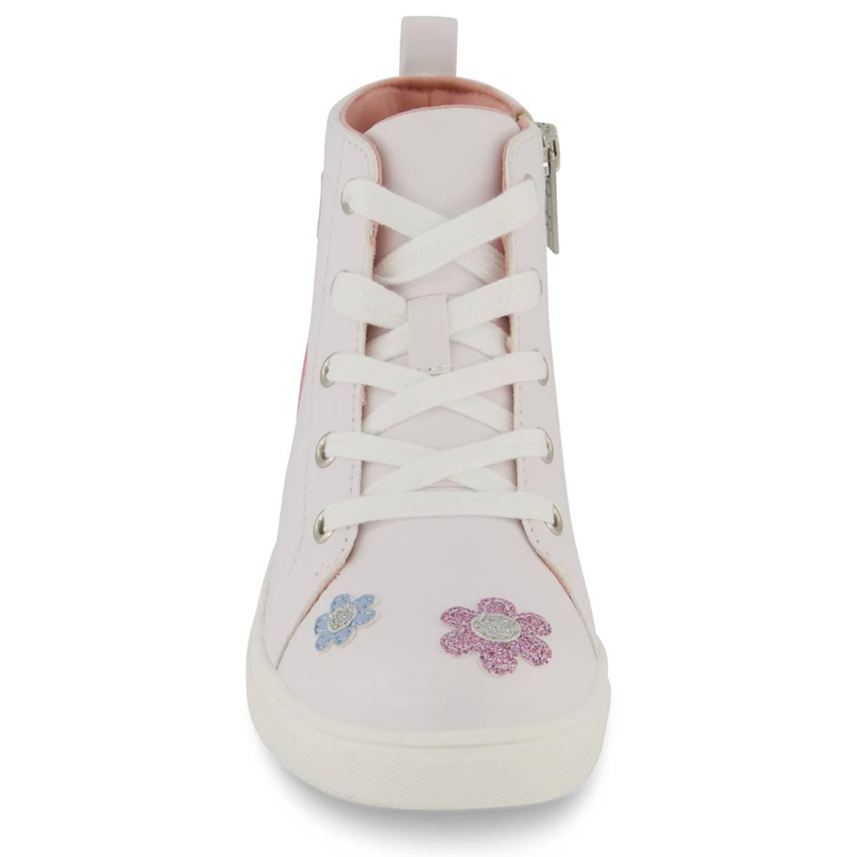 Big Girls Jessica Simpson Gina Flower High-Top Fashion Sneakers