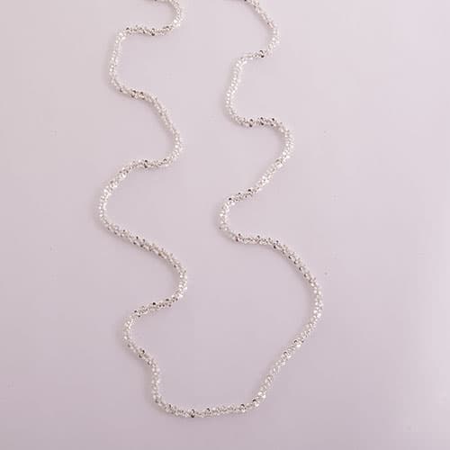 Pure 100 by Danecraft Fancy Rolo 24in. Necklace - image 