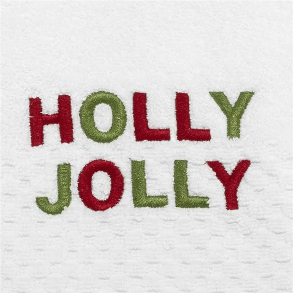 Avanti Holly Jolly 2pc. Hand Towel