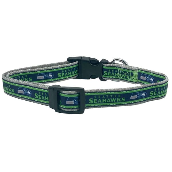 NFL Seattle Seahawks Dog Collar - image 