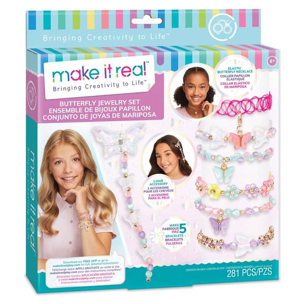 Make It Real(tm) Butterfly Jewelry Set