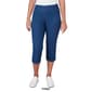 Womens Ruby Rd. Key Items Alt Denim Capri Pants - image 6