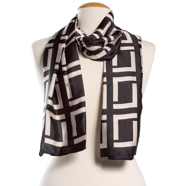 Womens Renshun Geometric Oblong Scarf - image 