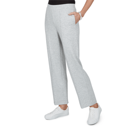 Petite Alfred Dunner Weekend Warrior Pull On Sweatpants - Short