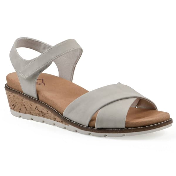 Womens Cliffs by White Mountain Tinna Wedge Sandals - image 