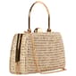 D''Margeaux Sparkle Straw Frame Evening Bag - image 3