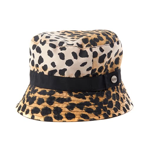 Womens Totes Bucket Band &amp; Snap Rain Hat - image 