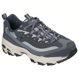 Womens Skechers D Lites Chrome Wave Sneakers