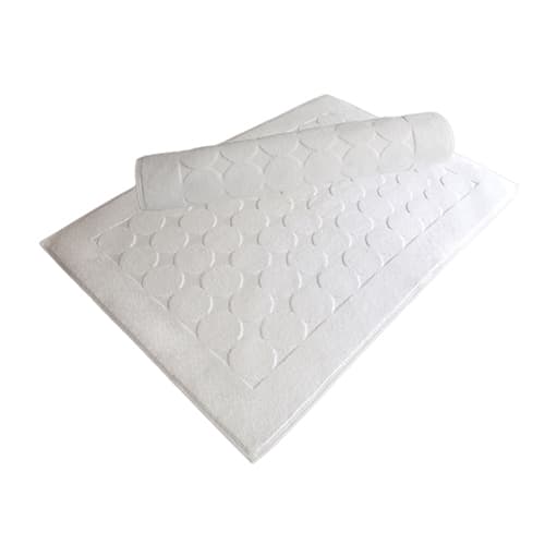 Linum Set of 2 Circle Design Bath Mats