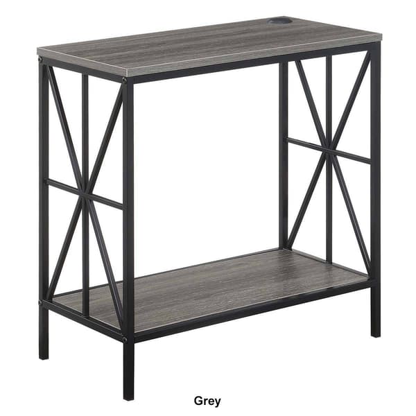Convenience Concepts Tucson Starburst Chairside End Table
