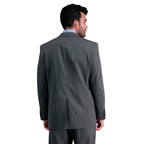 Mens J.M. Haggar® Basketweave Jacket - Dark Grey