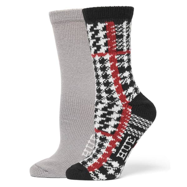Womens HUE 2pk. Houndstooth Boot Socks