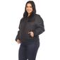 Plus Size White Mark Lightweight Diamond Quilted Puffer Jacket - image 2