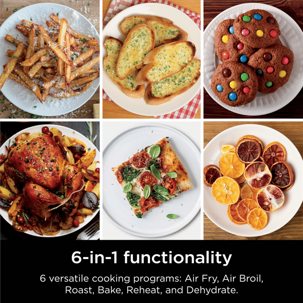 Ninja® DoubleStack XL 6-in-1 2-Basket Space Saving Air Fryer