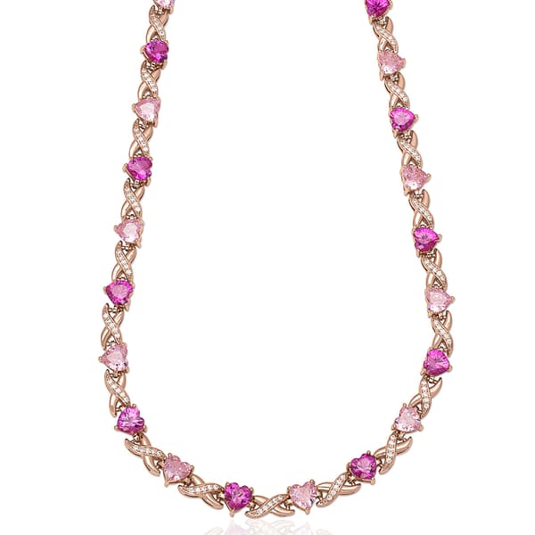 Gianni Argento X And Heart Necklace - image 