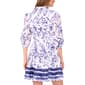 Womens Cece Elbow Sleeve Floral Buckle Detail Shirtdress - image 2