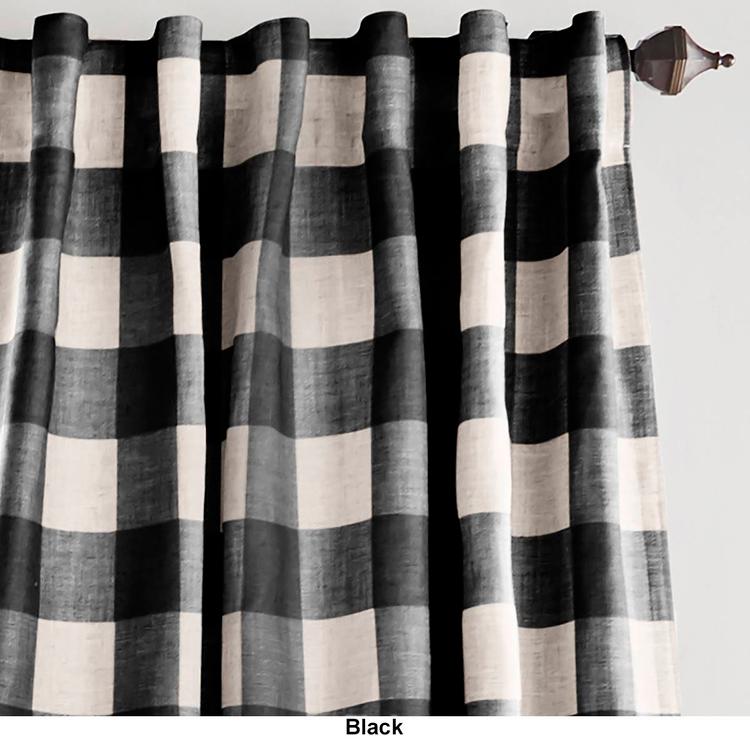 Elrene Grainger Buffalo Check Blackout Window Curtain