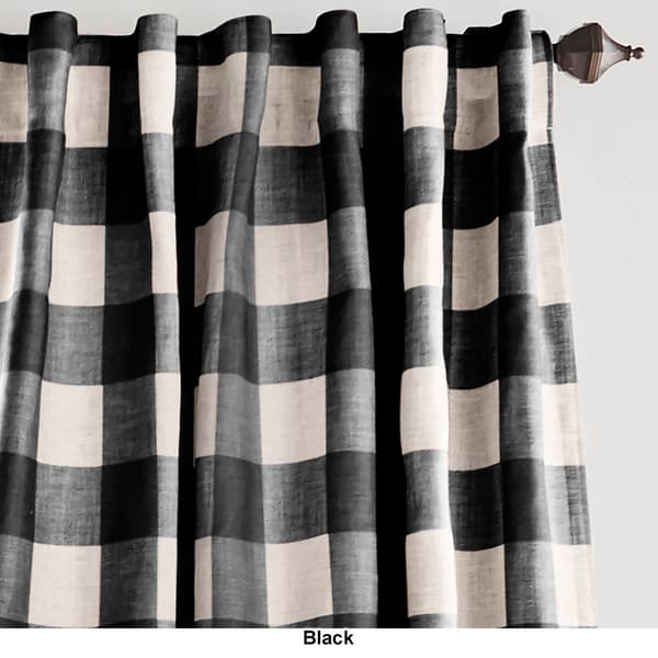 Elrene Grainger Buffalo Check Blackout Window Curtain
