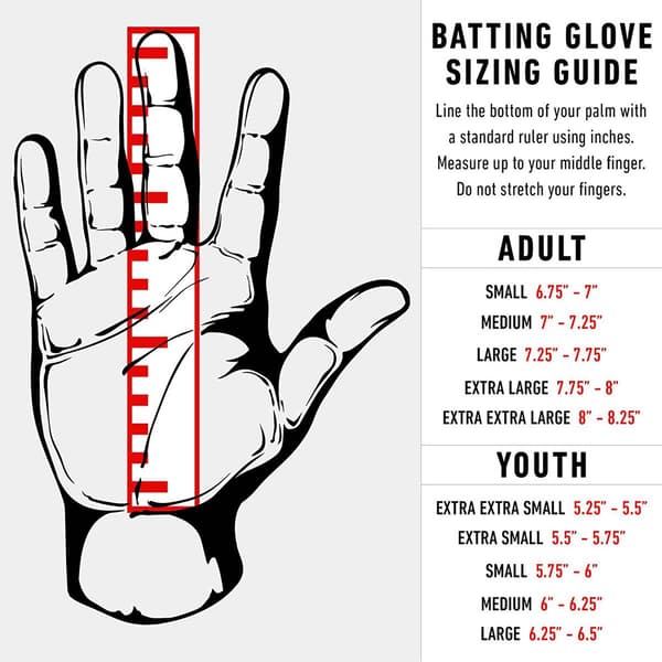 Franklin® Youth Digitek MLB Gloves - Black/Red