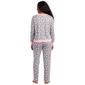 Juniors Plus Pillow Talk Coffee Mugs Long Leg Pajama Set - image 2