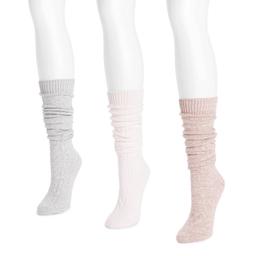 Womens MUK LUKS 3pk. Knee High Boot Socks