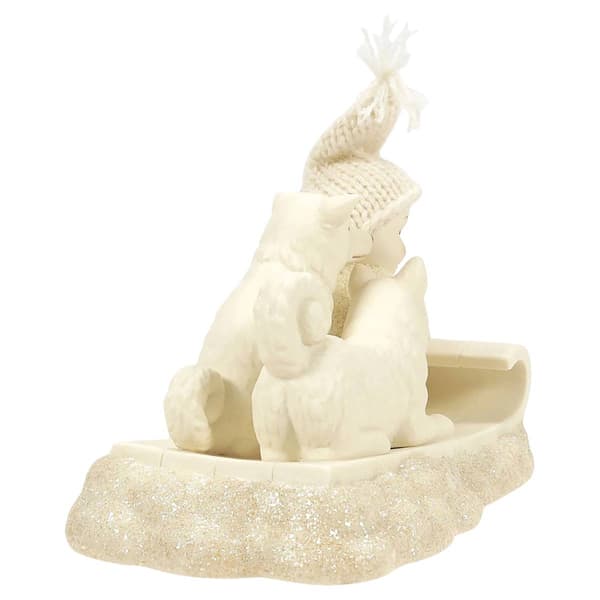 Department 56 Snowbabies™ Toboggan Dogs Figurine