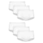 Mens Hanes Ultimate® Core 6pk. Briefs - White - image 4