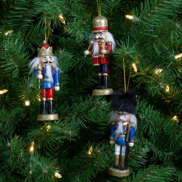 Northlight Seasonal 5.25in. Christmas Ornaments - Set of 3