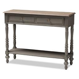 Baxton Studio Noemie 2 Drawer Console Table