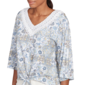 Womens Skye''s The Limit Quiet Wave Patchwork Crochet Blouse - image 5