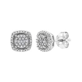 Diamond Classics&#8482; Sterling Silver Diamond Accent Stud Earrings