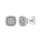 Diamond Classics&#8482; Sterling Silver Diamond Accent Stud Earrings - image 2