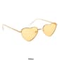 Womens Circus by Sam Edelman Metal Heart Shape Sunglasses - image 3