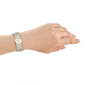 Womens DKNY Mini Silver Dial Two-Tone Double Watch - DK1L176M0065 - image 4