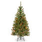 National Tree Multi-Color Pre-lit 4ft. Aspen Spruce Tree - image 1