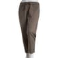 Womens da-sh Stretch Twill Solid Pull On Pants w/Drawstring - image 1