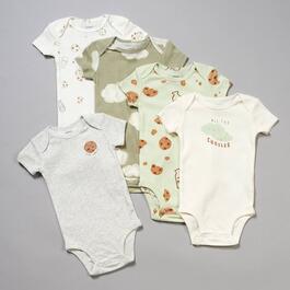 Baby Unisex &#40;NB-24M&#41; Carters&#40;R&#41; 5pk. Milk & Cookies Bodysuits